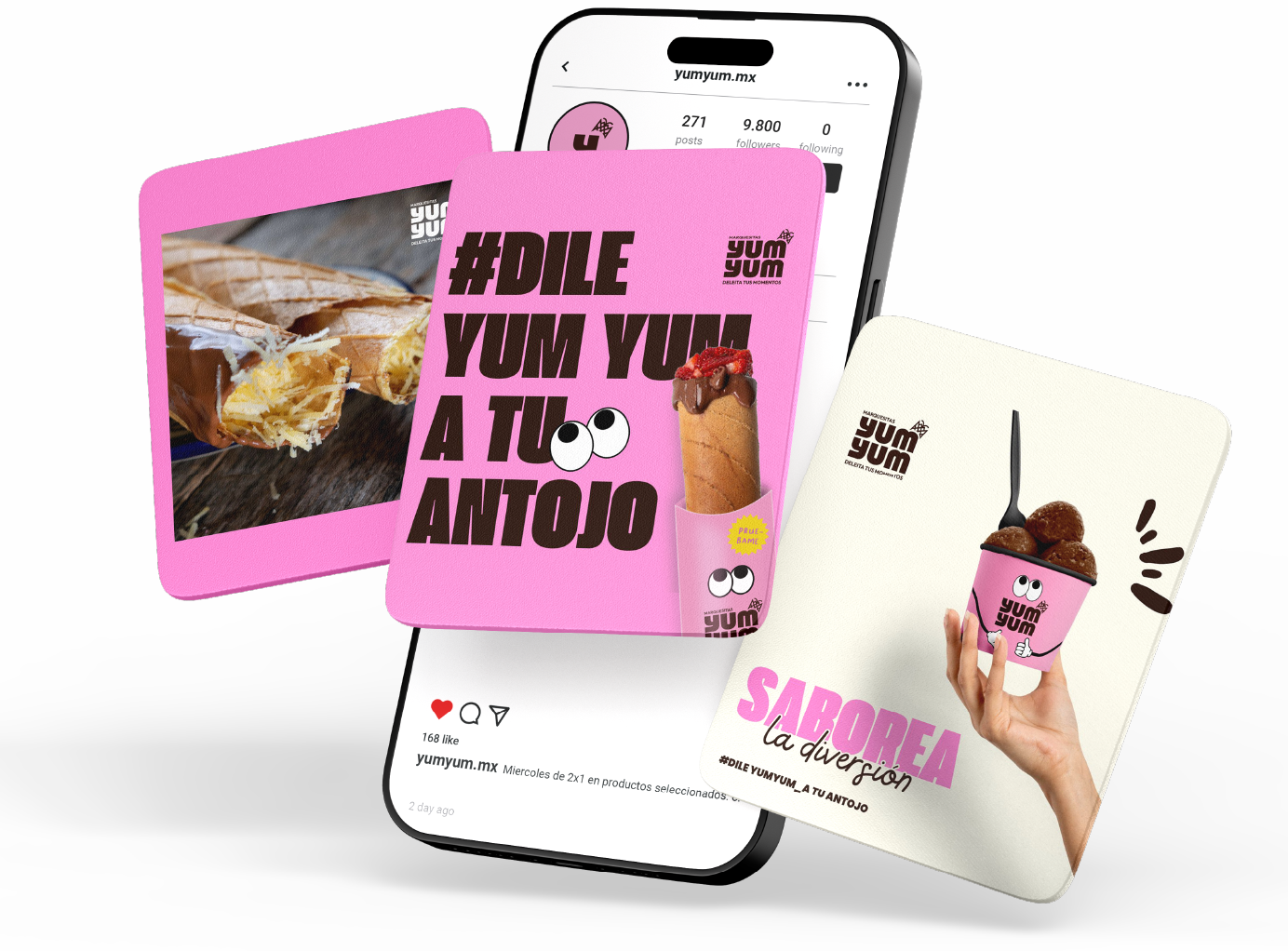 Mockup yum yum
